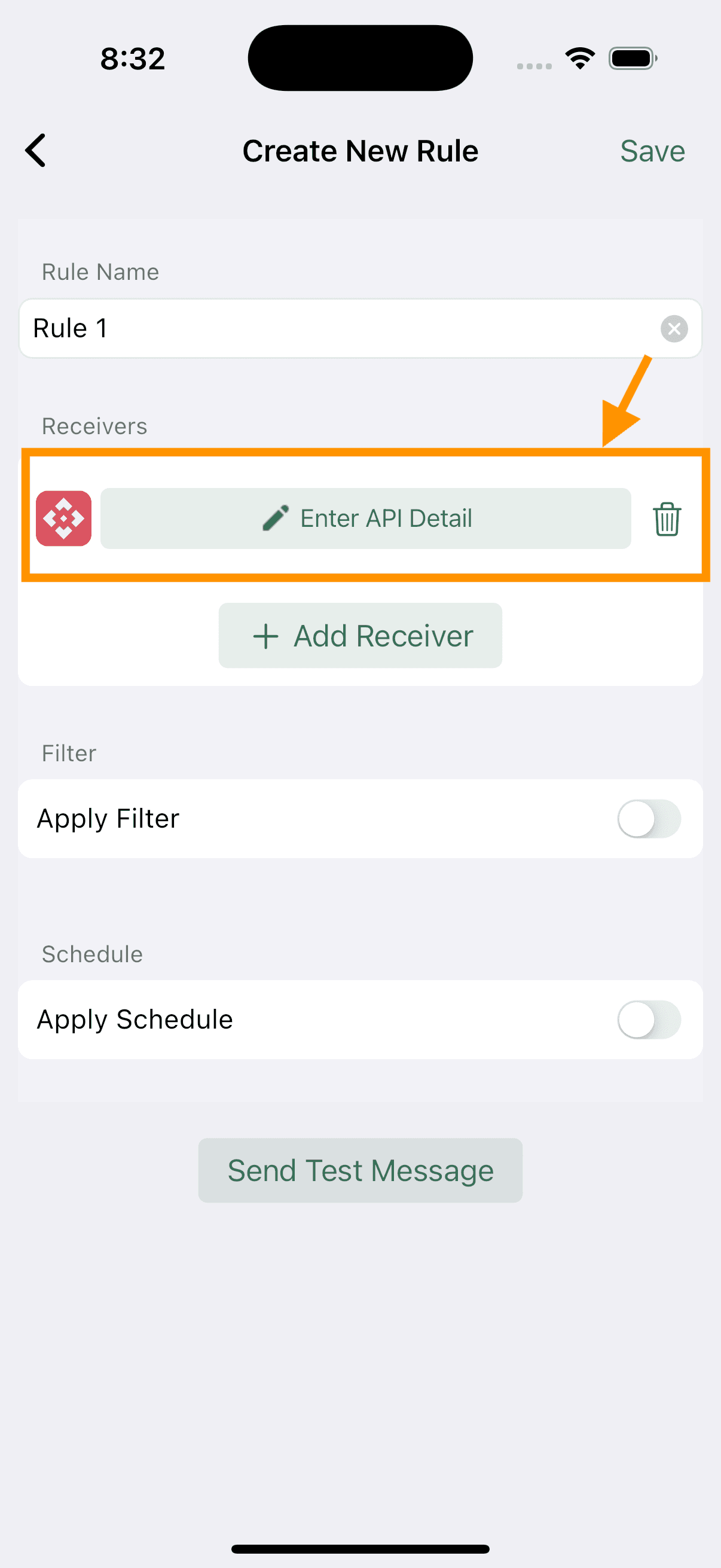 Add API Detail